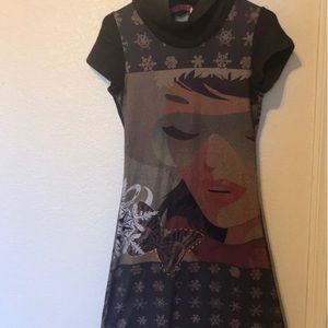 Fall cute midi dress